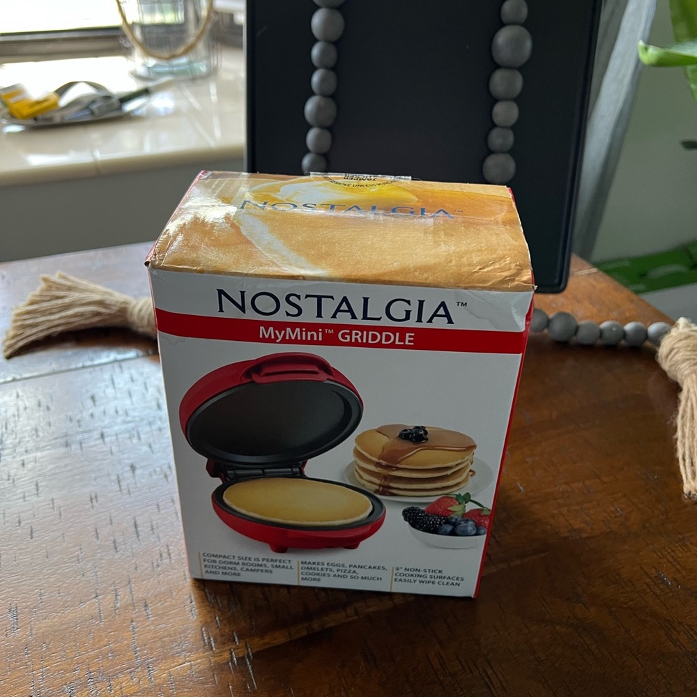 New Mini Griddle Nostalgia